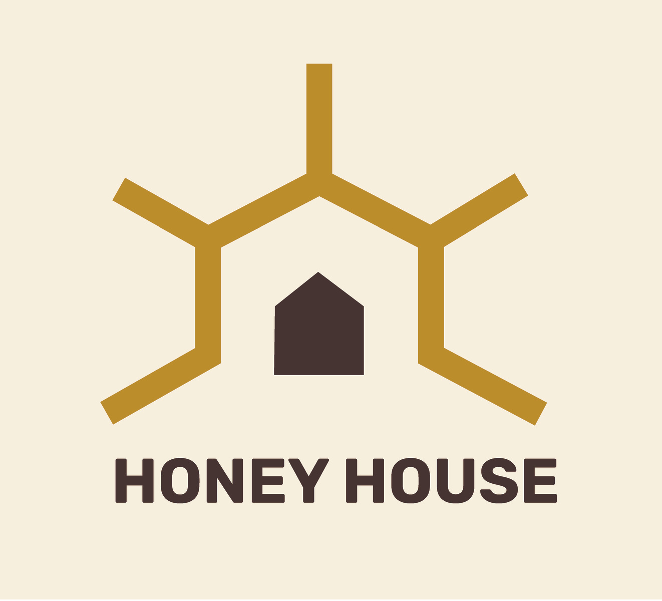 Honey House Logo design by Ilse Beeren on Dribbble