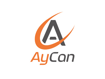 AyCan - Logo Design brand brand design branding design designer graphic graphic design graphicdesign gray logo logo design logo designer logo inspiration logo type orange orange and gray