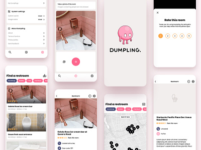 The Dumpling app app design ios logo product design ui ui design