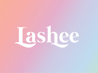 LASHEE art beauty brand identity branding design icon illustration lashes logo logo design makeup minimal mock up presentation trending