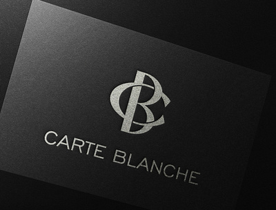CARTE BLANC branding clothing design entrepreneur fashion freelancer illustration logo logodesign minimal moderndesign monogram moodboard newbusiness wordmaerk