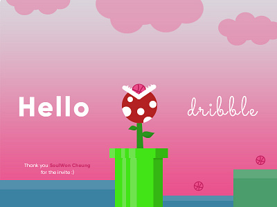 Hello Dribbble design dribbble hello inspiration shot ui uidesign ux uxdesign web