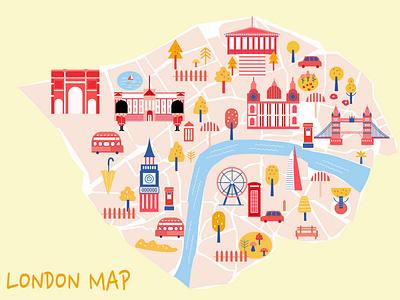 London  map