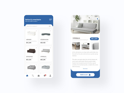 E commerce application design