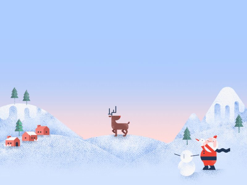 Christmas Time christmas time christmas design character design after effects graphic design animation wix colors illustration
