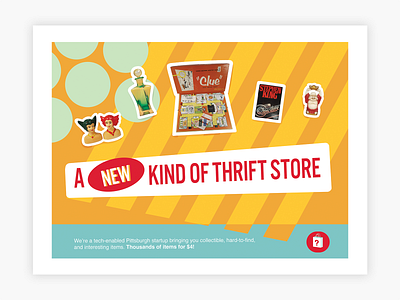 Direct Mail Postcard Design - Store Announcement