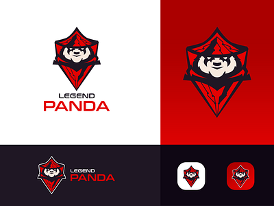 Legend Panda Logo brand logo logotype security