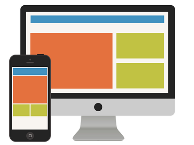 Responsive Webdesign flat flat design responsive webdesign webdesign