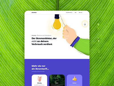 stromee landing page