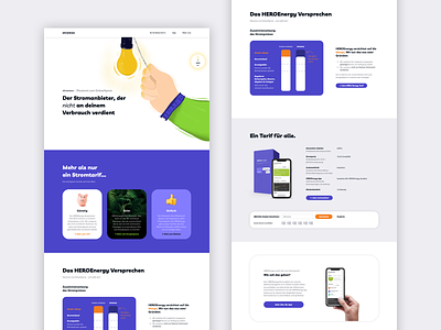 stromee landing page cards design experience flat homepage interaction interface interfacedesign landing landingpage page pricing screendesign ui user ux visualization web website