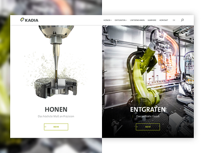 KADIA Website – Home