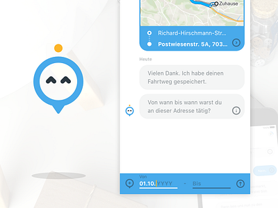 Steuerbot App (tax chatbot) app app design appdesign chatbot interfacedesign screendesign ui design ux design