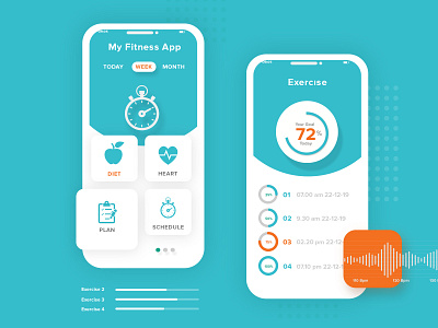 Fitness App Design