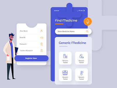 App Design for Online Medical Supply Store