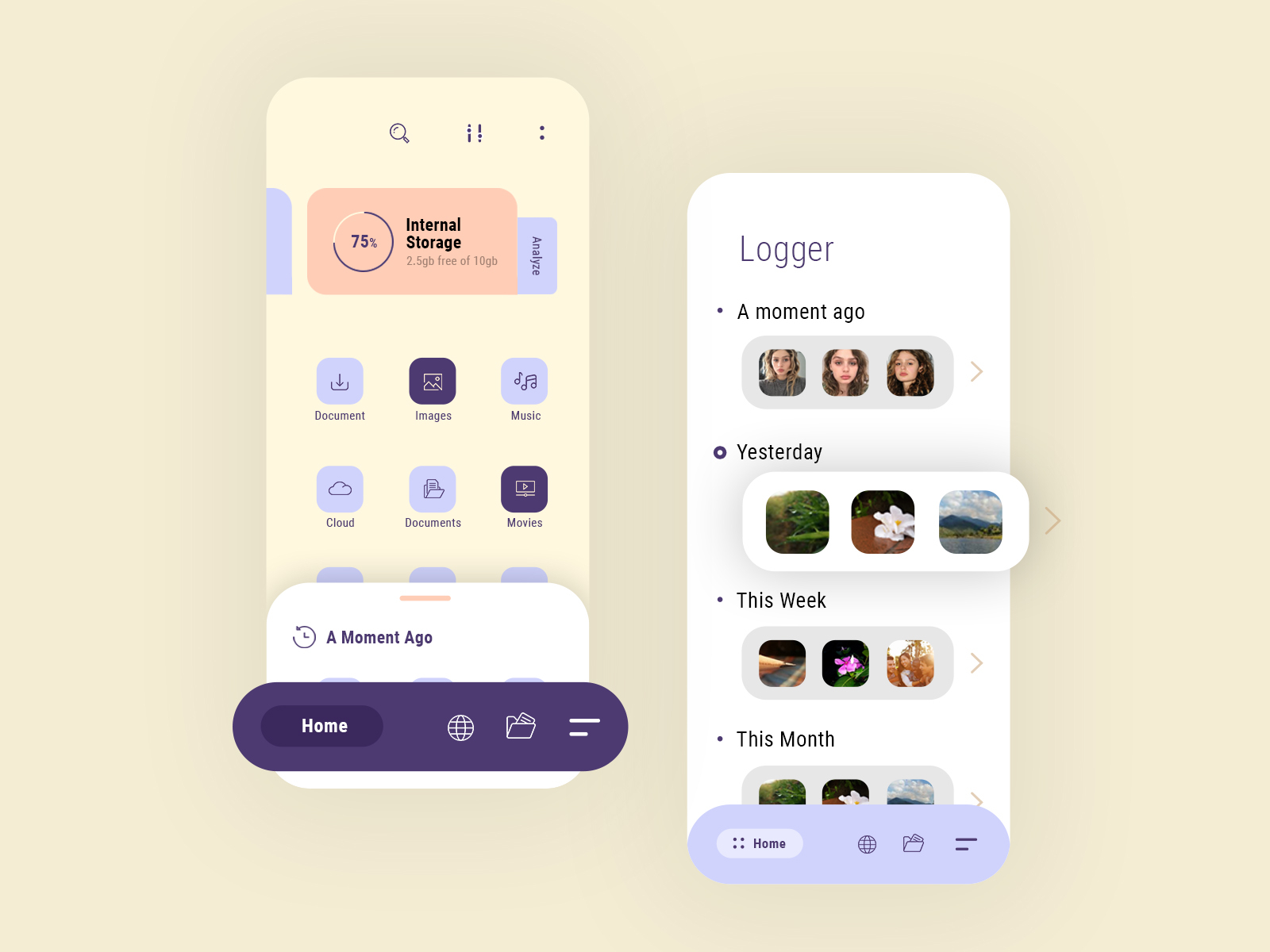 Data and File Storage App Design by RP UXCollab on Dribbble