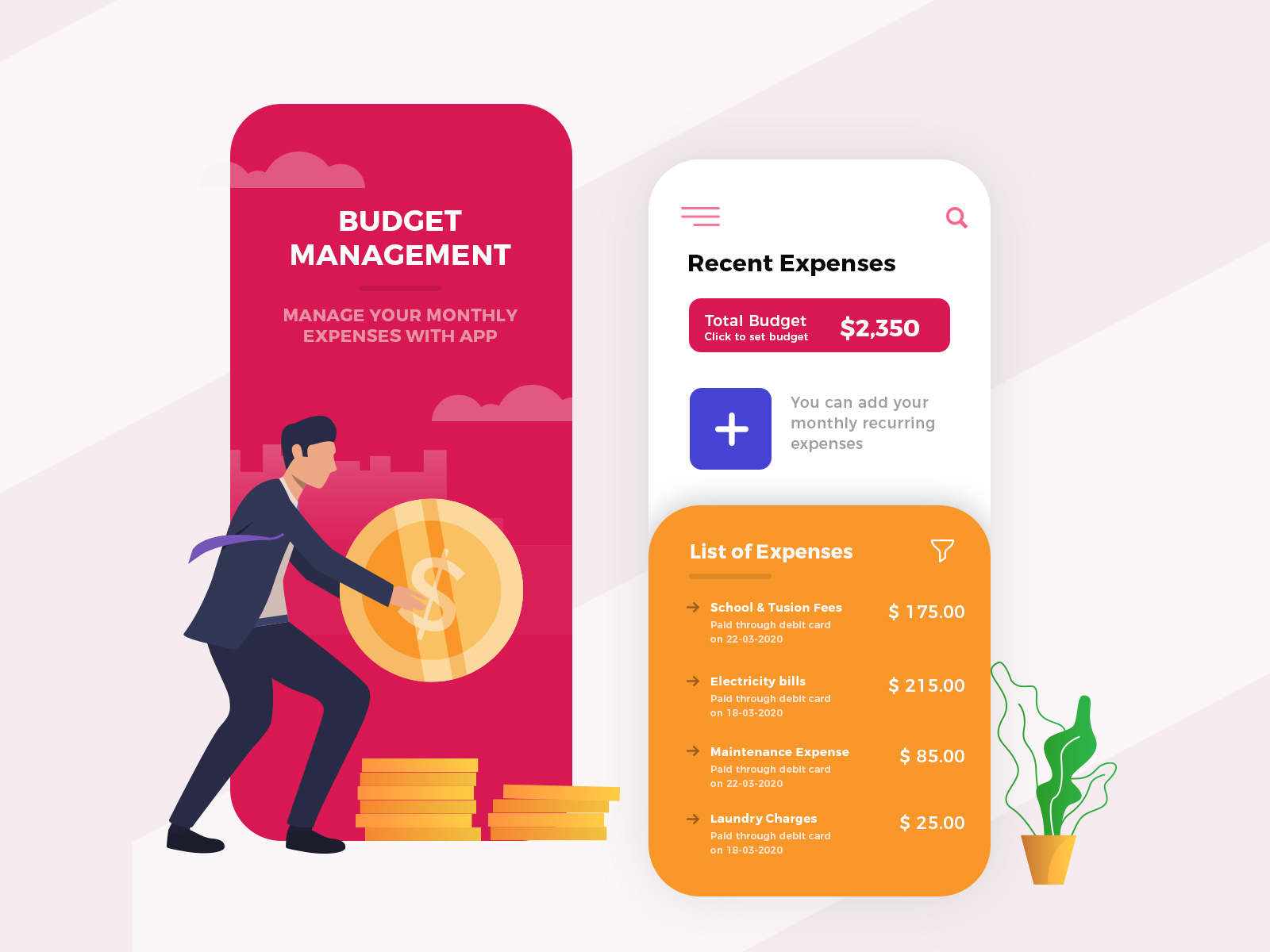 shared expense tracker app