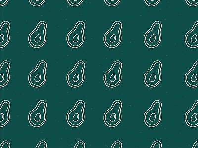 Avocado Pattern avocado brand branding illustration pattern playful sketch vector