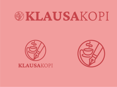 Klausa Kopi Logo Design branding design flat logo logogram minimal