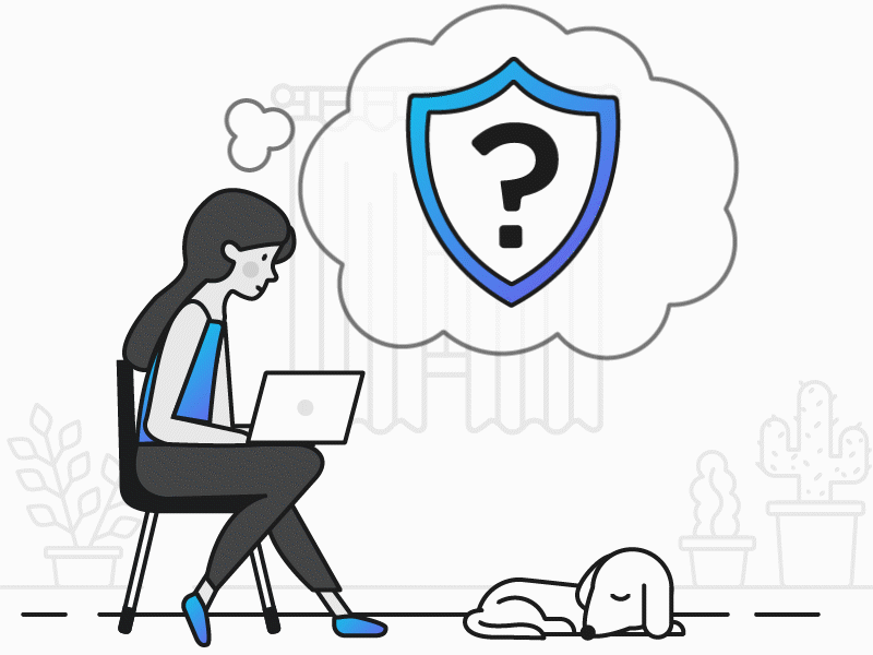 Happy Insurance Awareness Day! awareness gif illustration insurance question shield