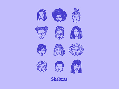 The Shebra Shirt apparel branding diversity feminism illustration shirt t-shirt women zebra