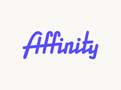 Affinity branding diversity inclusion logo script font typography zebra