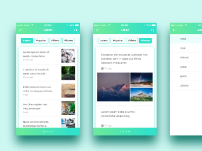 News Feed Design