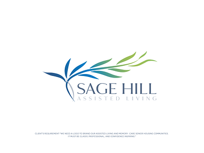 Sage Hill logo design project classy confidence inspiring professional real estate safe