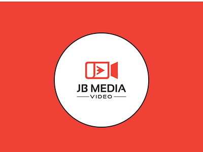 Jb Media Logo graphic desig jb letter logo logo design media rubel sarowar