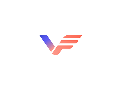 VF Letter logo