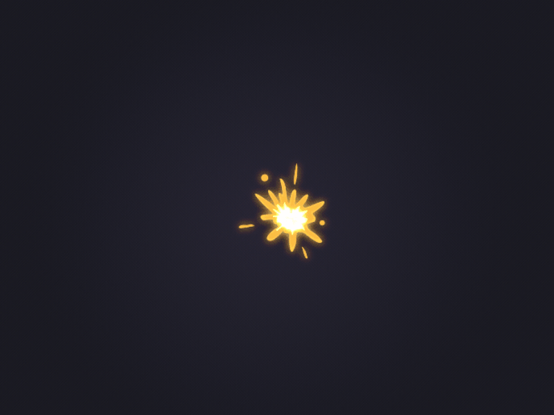 animated cartoon explosion