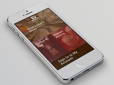 Peet's Coffee & Tea Mobile Site android ios mobile web peets