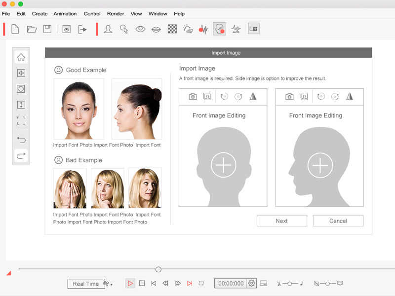 CrazyTalk8 UI by Sharine on Dribbble