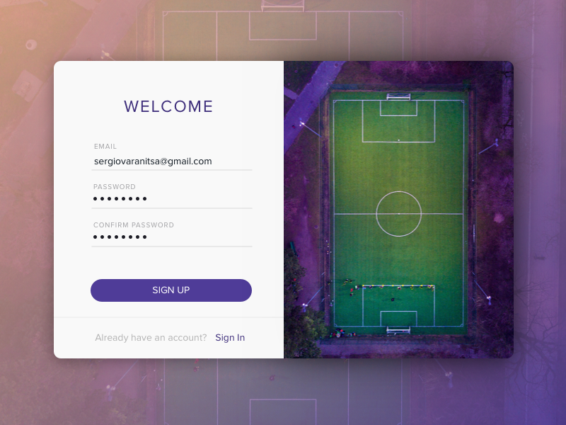 House Of Supporters password lasoft la soft system design authorization sign up welcome soccer football sport agency