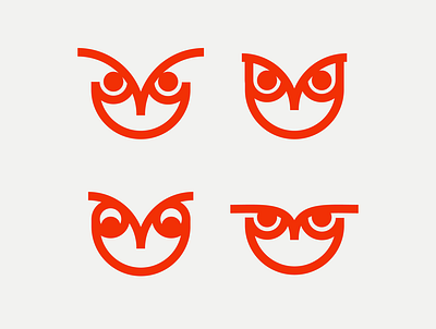 Owl design graphicdesign logo owl owl logo owl versions vector