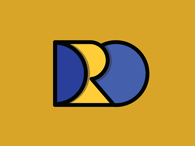 DRO design icon initials logo logodesign vector