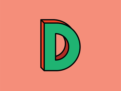 36DaysOfType_D 36days 36days d 36daysoftype 36daysoftype d d design graphicdesign letter lettering type typography
