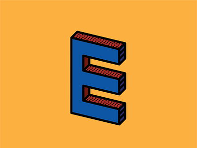 E_36daysoftype 36days 36daysoftype 36daysoftype e design graphicdesign illustration letter lettering type typography vector