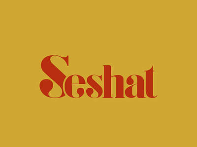 Seshat design graphicdesign letter lettering logo logodesign type typedesign typography wordmark wordmark logo