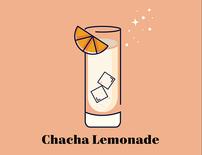 Chacha Lemonade chacha cocktail cocktail party colors design drink illustration lemonade