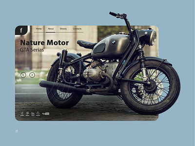 Motorcycle site page