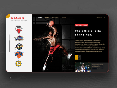 Inspiration for the development of the Basketball League website
