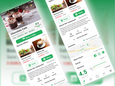 Restaurant Booking System book booking food order reservation restaurant table ui ux