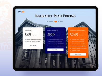 IMG Pricing Page bank banking ing insurance price pricing pricing page pricing plan