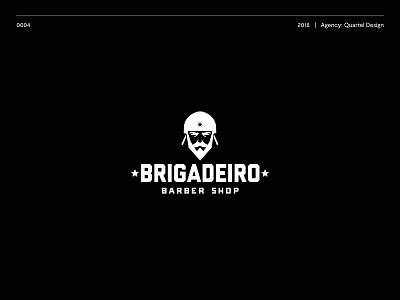 Brigadeiro barber brand branding design icon illustration logo logotype typography ui vector