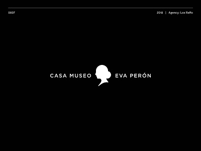 Casa Museo Eva Perón brand branding design icon illustration logo logodesign logotype typography vector