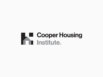 Cooper Housing house logo logodesign logotype logotype design logotypes mark marks minimal wordmark