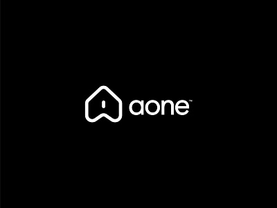 Aone branding home house icon logo logodesign logos logotype logotypedesign minimal simple smarthome typography vector