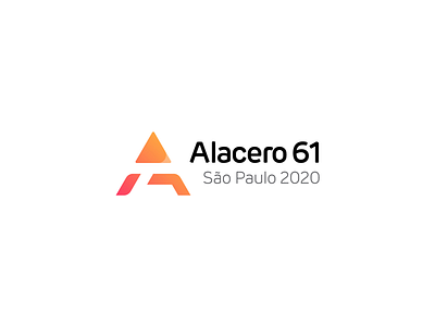 Alacero 61 a logo burn grid grid design logos logotype triangle warm colors