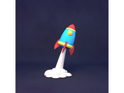 space rocket cute science spaceship toy