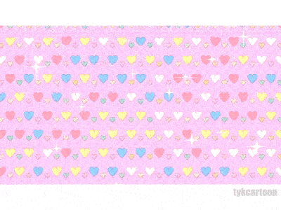 animated hearts pattern animated animation cute design diamond flat gif glitter heart kawaii love pattern pink shimmering shiny star valentines
